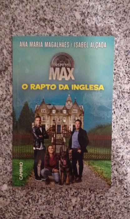 2 livros do Inspetor Max novos