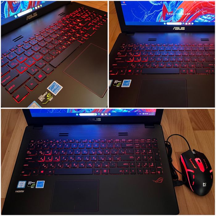 Asus ROG Core i7 + 16Gb + NVIDIA GTX + игры + комплект