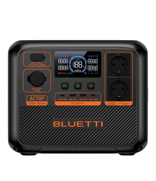 Bluetti AC70P 1000W