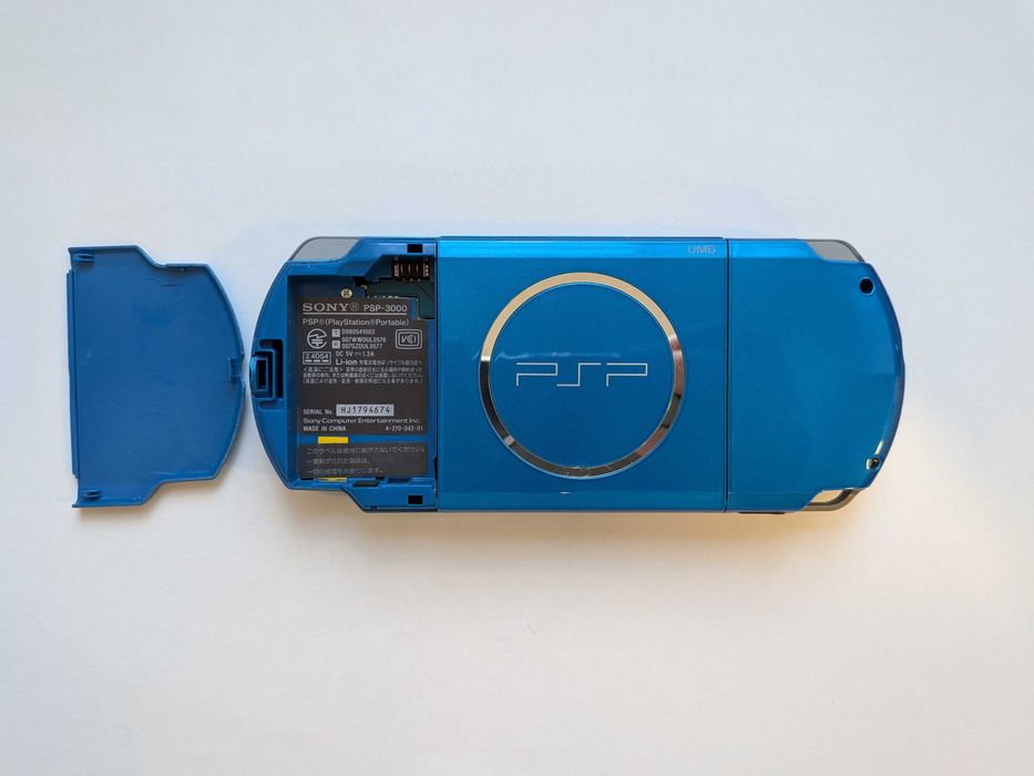 PSP Slim Azul Vibrante