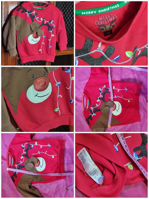 Красивое праздничное платье красное. Новогодний На на годик два 2