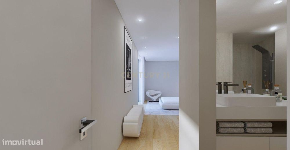 Apartamento T2 Rua Tapadinha em Marco de Canaveses (Piso 2- Fração L)