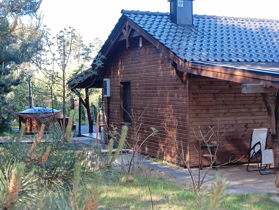 Domek parterowy z sauną jacuzzi na wyłączność.  Blisko Lasy , Jeziora,