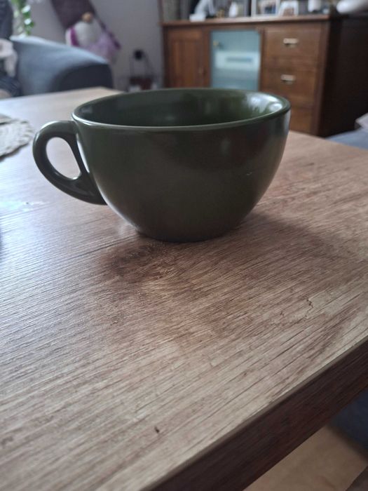 Zielona filiżanka, kubek do herbaty 250 ml