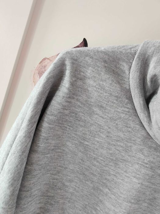 Komplet spódnica midi sweter bluza dzianina golf uni