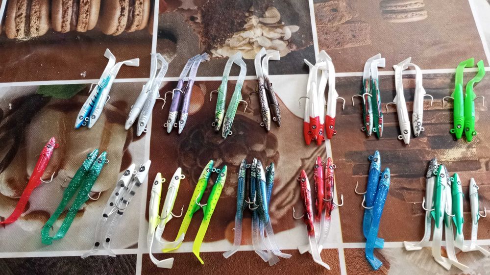 Conjunto de vinil para pesca