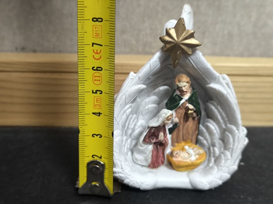 Mini Presépio "Asas de Anjo" - Peça Decorativa
Encantador mini presépi