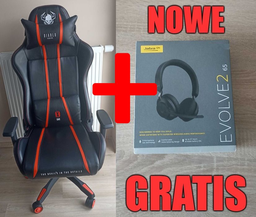 Fotel DIABLO CHAIRS X-One 2.0 King Size + Jabra Evolve2 65 GRATIS!