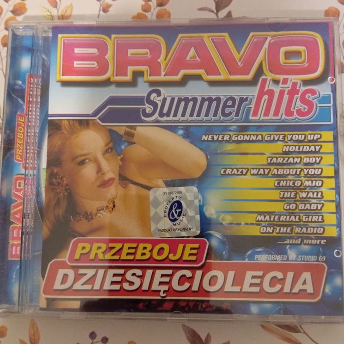 Bravo Summer Hits, Przeboje dziesięciolecia, CD stan dobry, gra