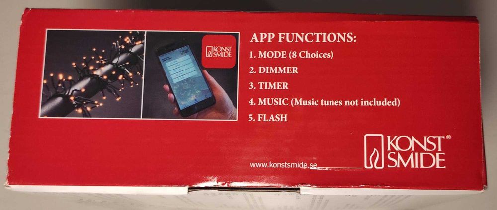 Łańcuch/girlanda lampki LED | oświetlenie bożonarodzeniowe | 960 diod