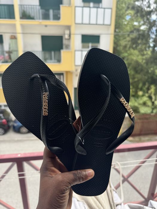 Havaianas de origem brazileira