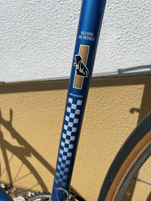 Bicicleta vintage Peugeot de estrada