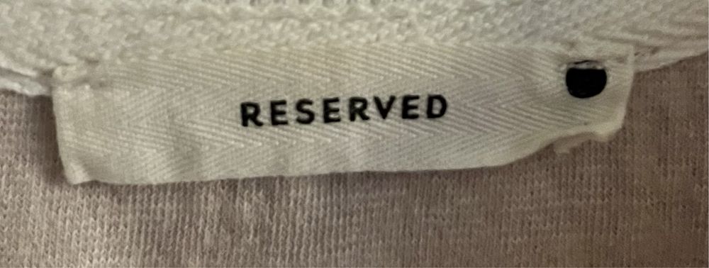 Bluzka w bladoróżową kratkę Reserved