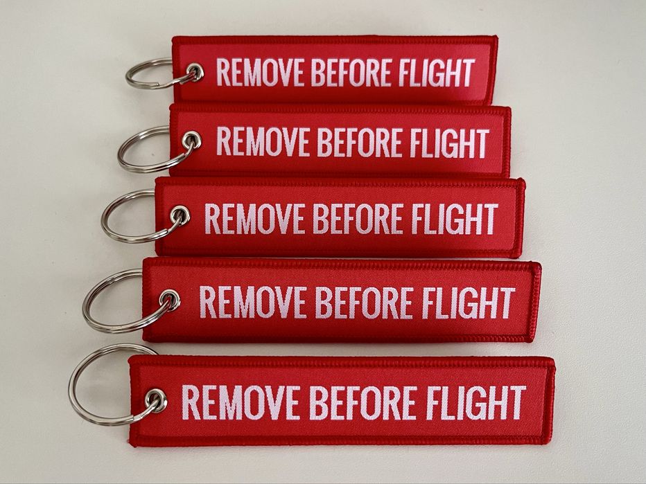 20 шт Брелок бірка Remove before flight