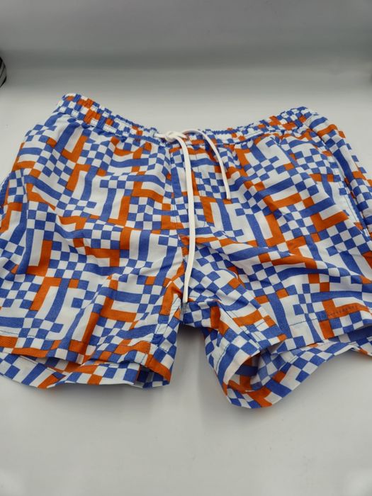 Oryginalne spodenki kąpielowe kąpielówki kolorowe męskie ZARA M