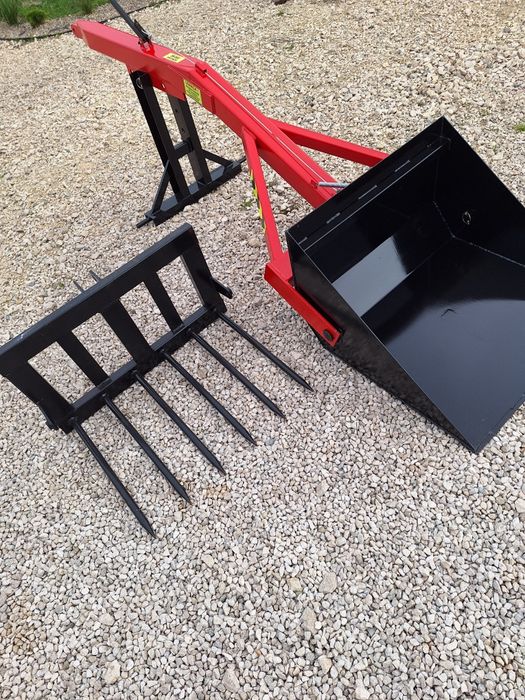 Na tył ciągnika, Łycha na tylni tuz ciągnika, Ładowacz, Tur na tył