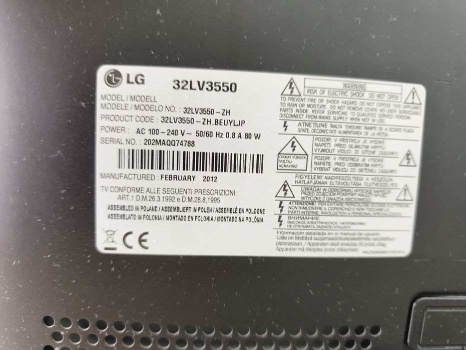 Telewizor LG 32 cali