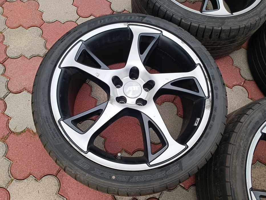 ABT 20'' 5x112 Audi VW 9J ET40 275/35/R20 A8 S8 D2 A6 Dunlop  57.1mm