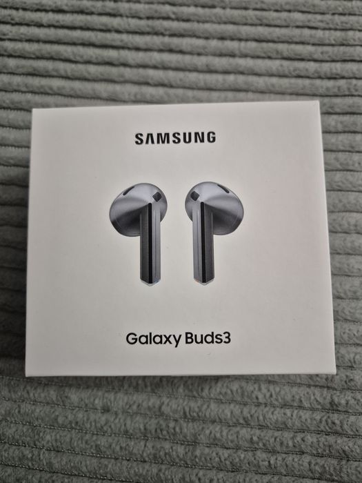 Słuchawki Samsung Galaxy Buds3 – NOWE, fabrycznie zaplombowane