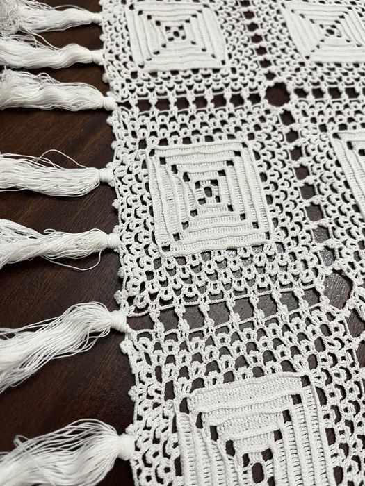 Toalha em renda fininha nova