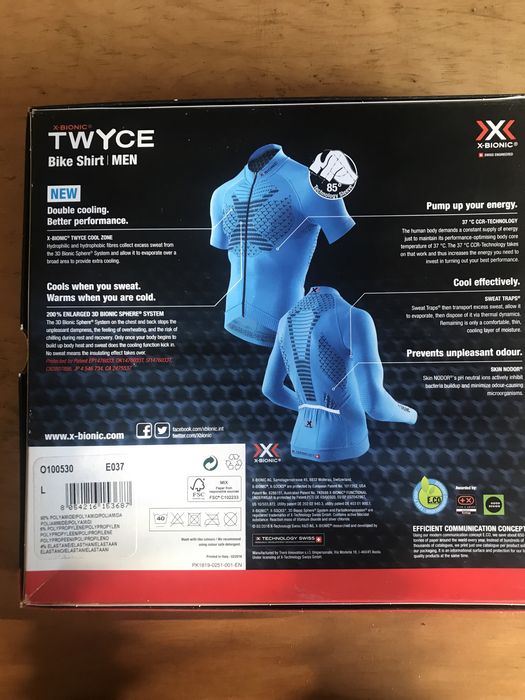 Jersey de ciclismo x-bionic twyce