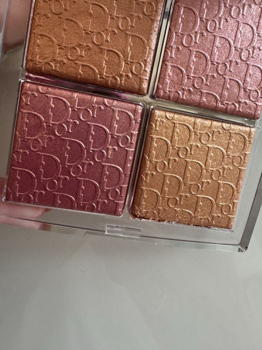 Dior Backstage Glow Maximizer Palette 005 Sunlit Amber Glow