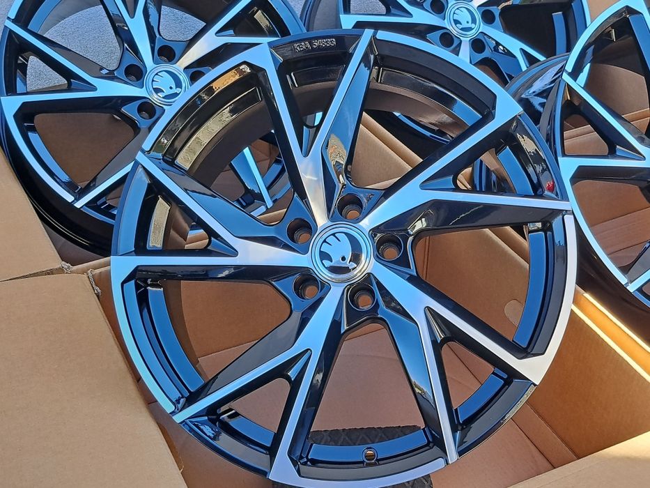 Alufelgi SKODA 18 5x112 Karoq Octavia Scout Kodiaq Yeti ET35 CA23 CNC