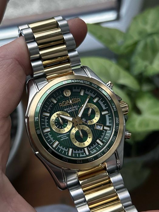 Zegarek Roamer Rockshell Mark III chronograf na bransolecie