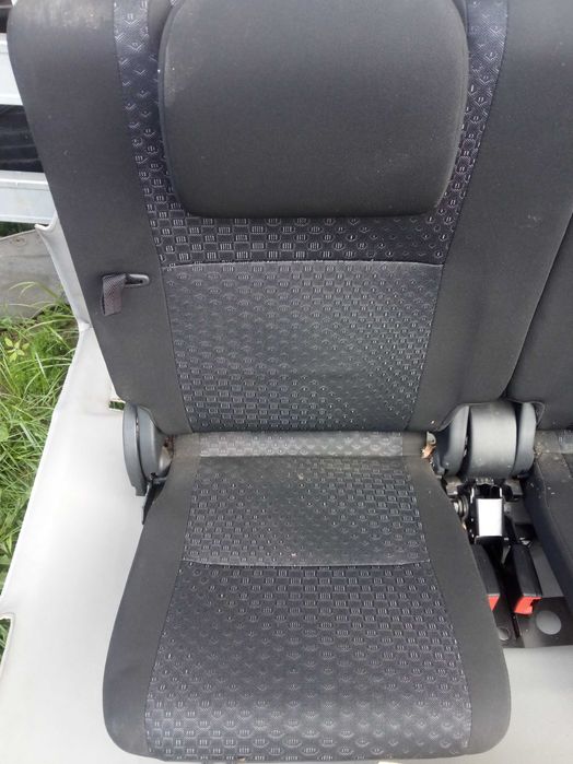 TOYOTA VERSO 09-18 fotele przekładka vana III rząd pasy komplet