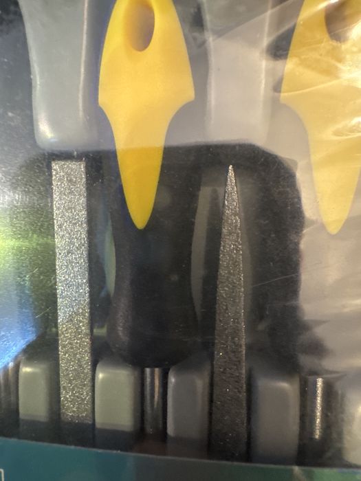 Conjunto de 6 limas de precisão Vellerman