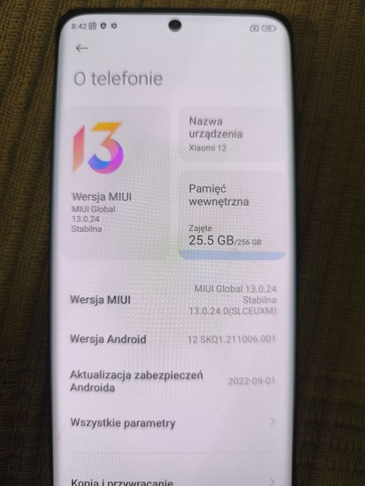 Telefon Xiaomi 12 256gb