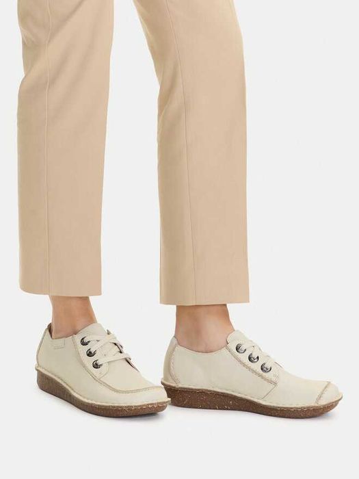 Мокасины от Сlarks (Британия)! Натур. кожа! Широкая посадка! 27 см