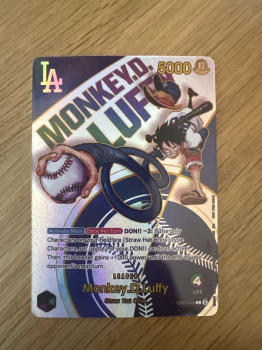 Vendo LA Dodgers Luffy RARA