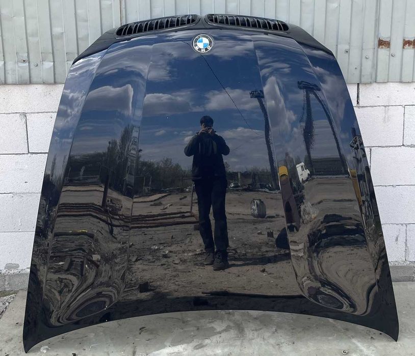 Капот код фарби 416 (carbon schwarz) BMW X5 E70 2007-2013р оригінал, гарантія 2 тижні
