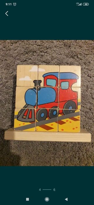Puzzle drewniane