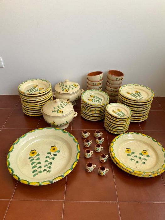 Serviço de Jantar em Barro