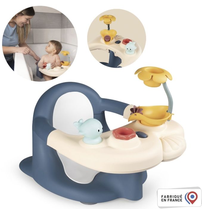 Стільчик для купання Smoby Little 2 в 1 з ігровою панеллю