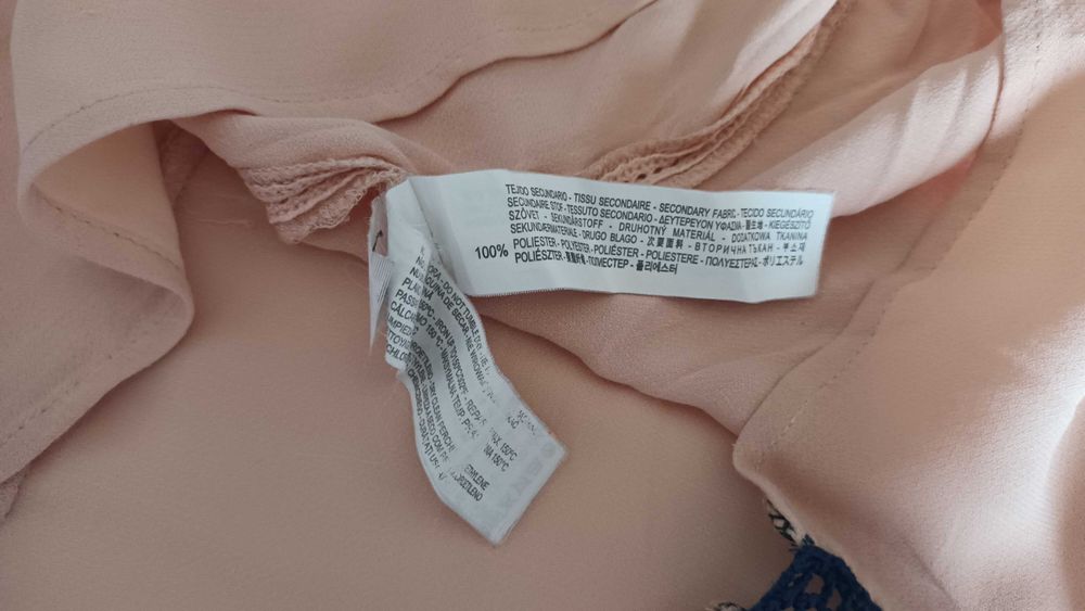 Blusa da Zara com renda