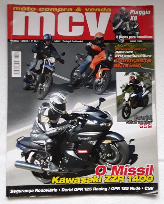 Várias Revistas antigas Moto Compra e Venda