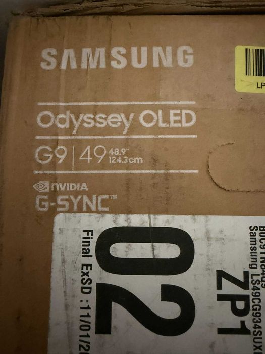 Samsung Odyssey OLED G9 49” – NOVO SELADO