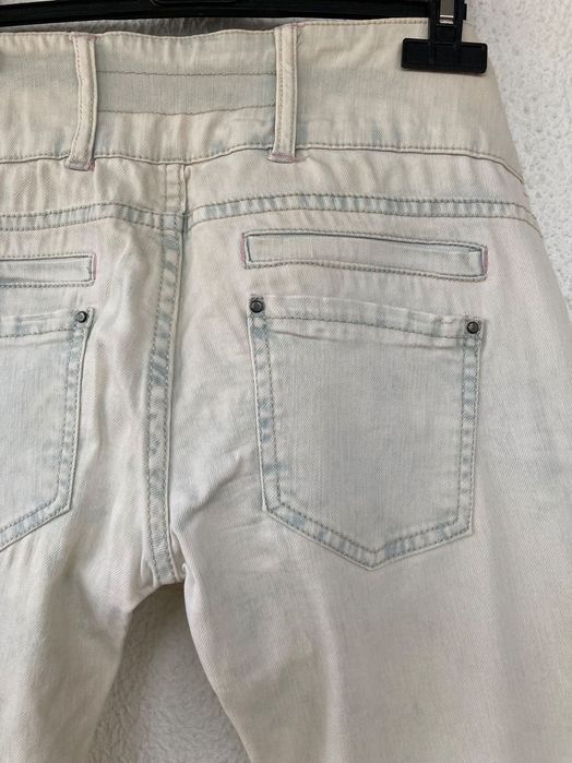 Zara denim calças 40
