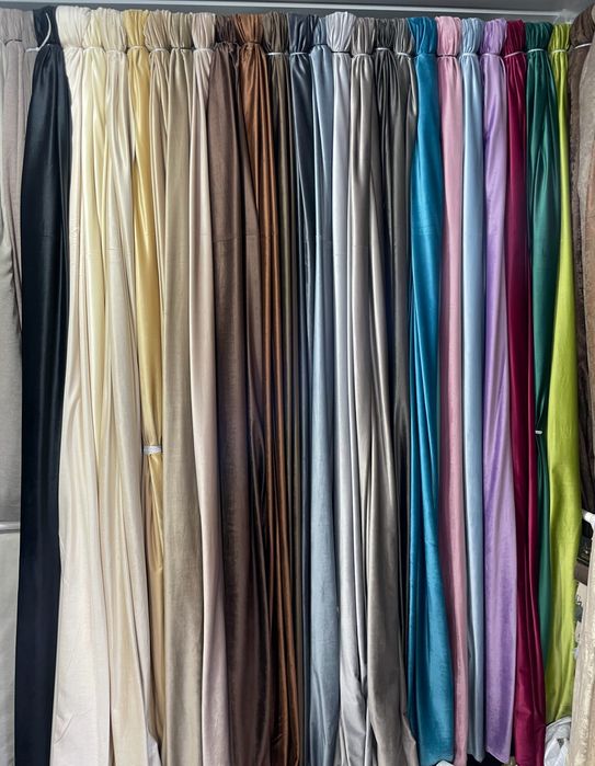 Штори мікровелюр, бархат, блекаут, шторы мрамор, тюль гардины льон