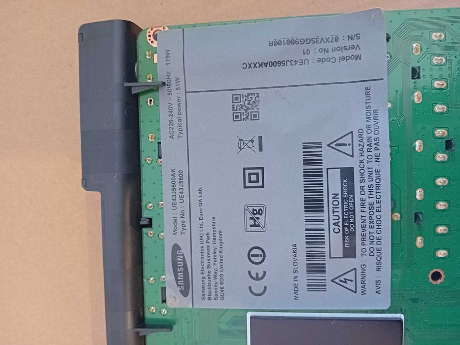 placa vidio tv SAMSUNG UE43J5600