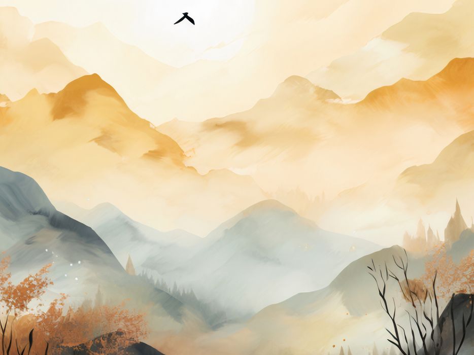 Plakat 40x30cm Zorza Świtania