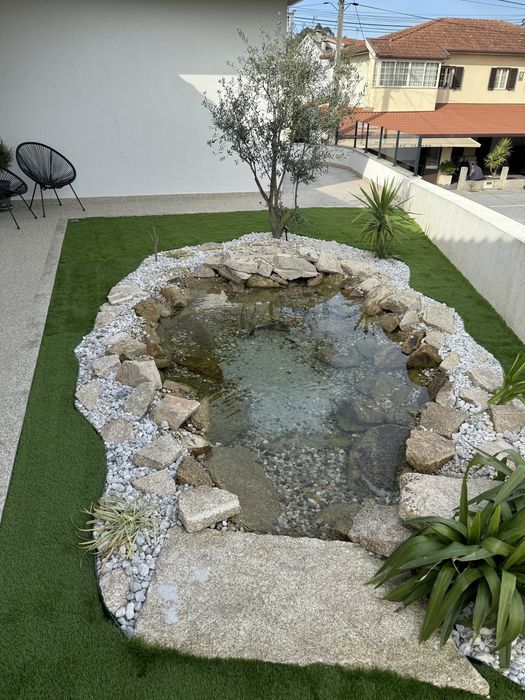 Limpezas e jardins e lagos