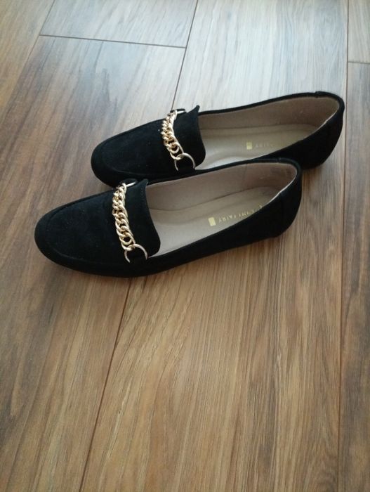 Baleriny damskie czarne