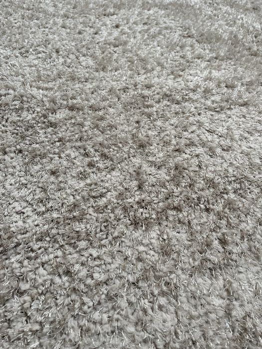 Szary dywan shaggy miękki puszysty 150x220