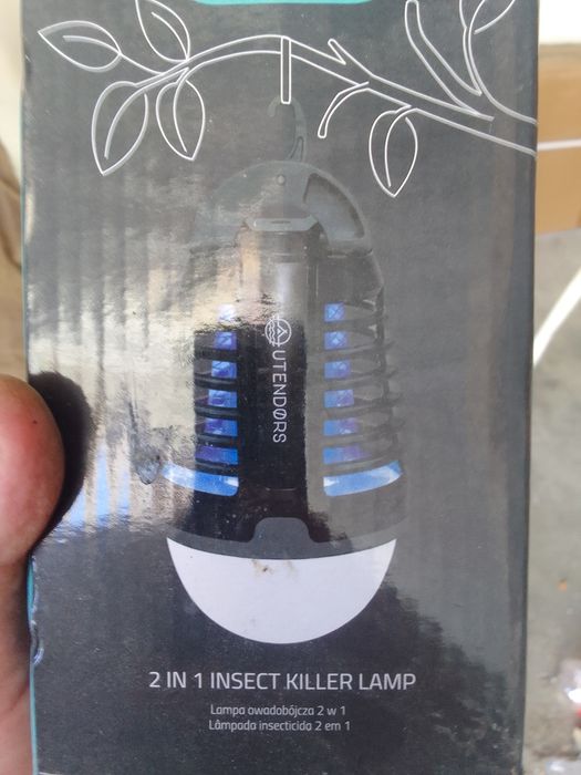 Lampa owadobójcza 2w1