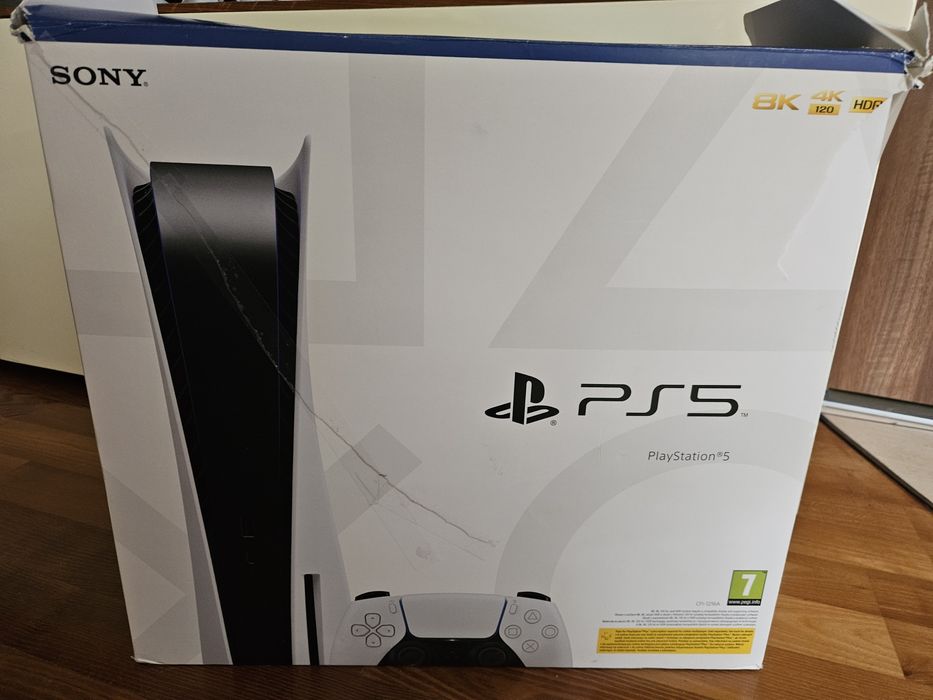 Obudowa PS 5, biała, oryginalna