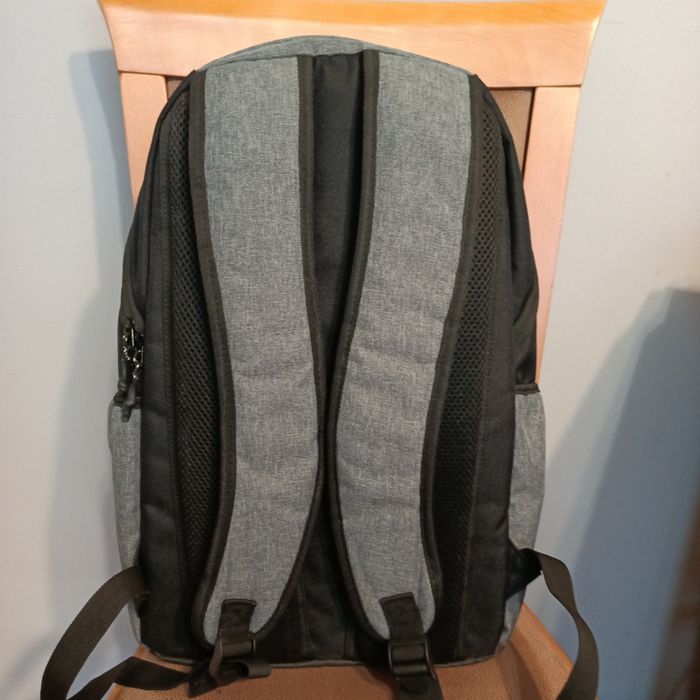 Plecak męski Betlewski szaro- czarny miejski